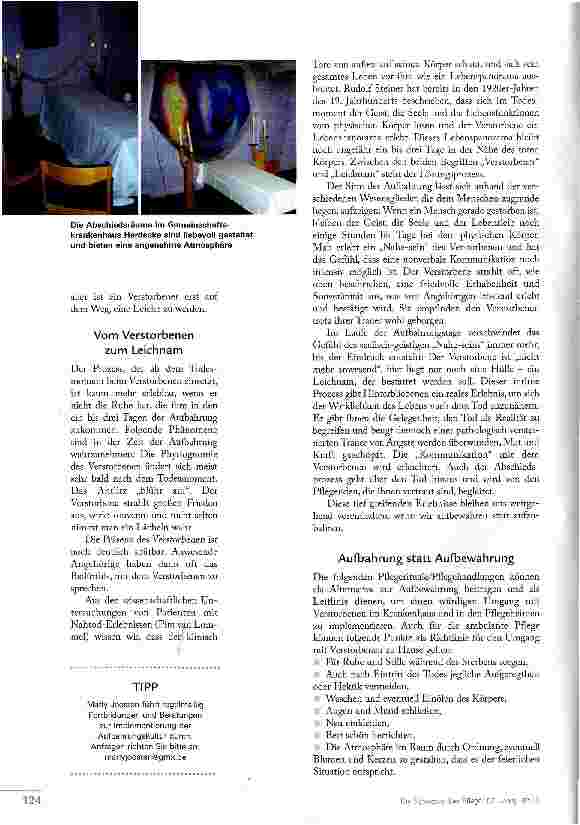 Vorschauseite 3: ABSCHIED IN WÜRDE