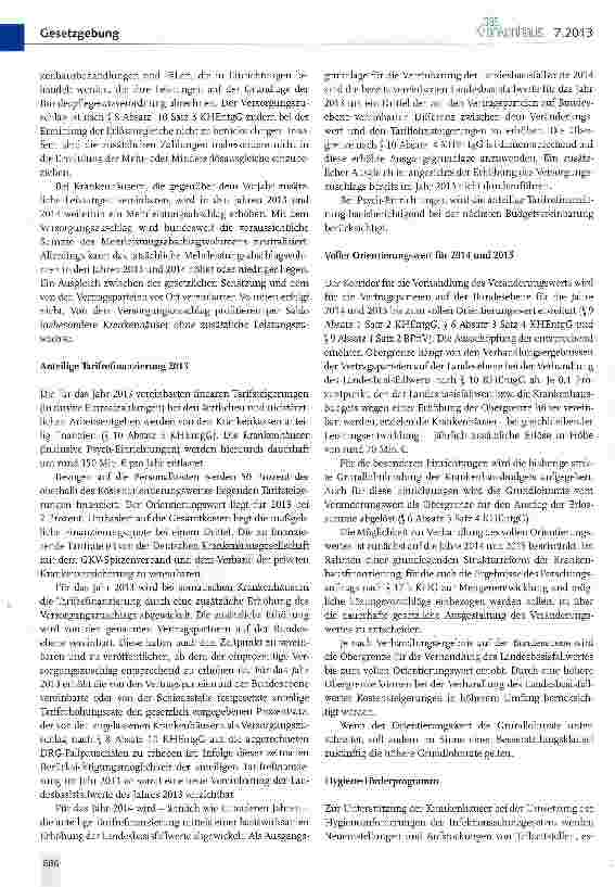 Vorschauseite 2: Kurzfristige Finanzhilfen für Krankenhäuser
