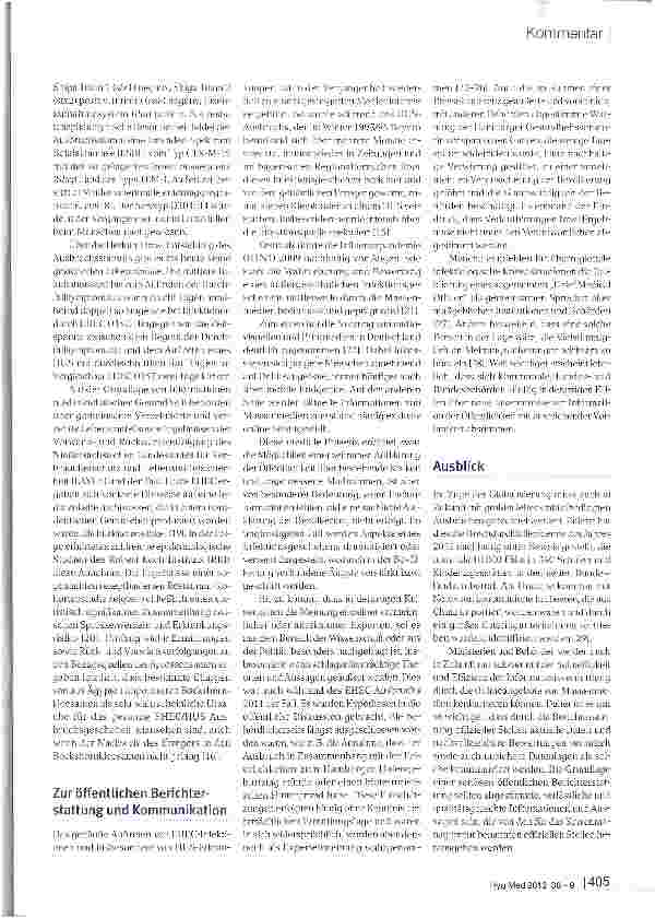 Vorschauseite 3: Zum EHEC-Ausbruch 2011 in Deutschland