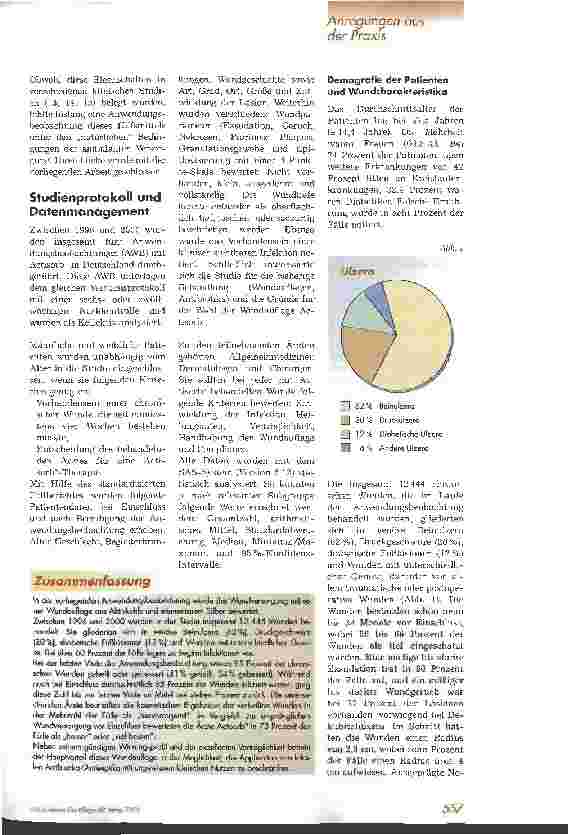 Vorschauseite 2: Therapie chronischer Wunden
