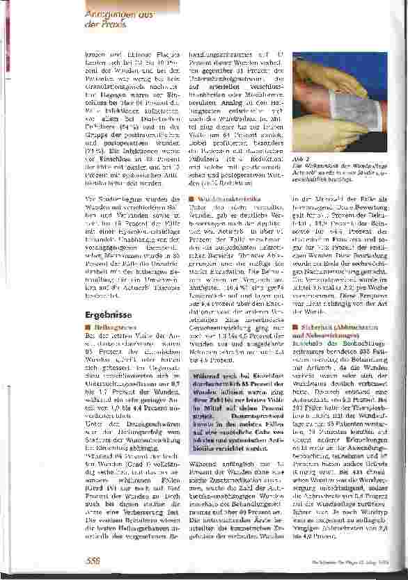 Vorschauseite 3: Therapie chronischer Wunden
