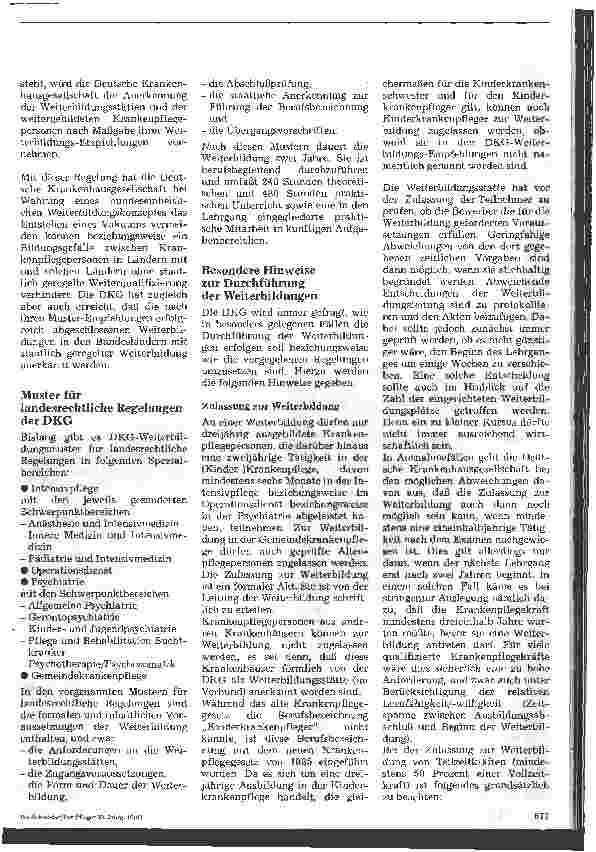 Vorschauseite 2: Weiterbildung in der Krankenpflege Grundlagen und Entwicklung (1)