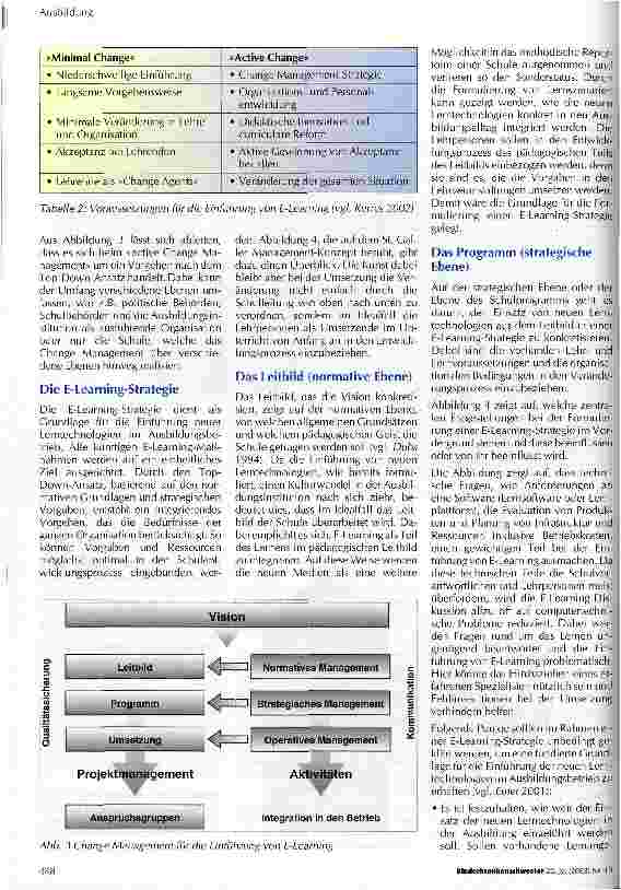 Vorschauseite 4: Einführung von E-Learning in der Ausbildung