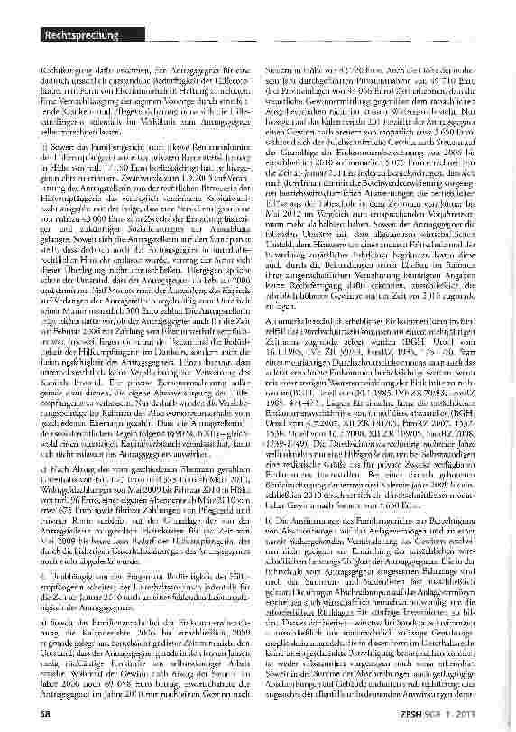 Vorschauseite 4: Elternunterhalt; fehlende unterhaltsrechtliche Bedürftigkeit schließt Anspruchsübergang auf Sozialhilfeträger aus; Versäumnisse des Sozialhilfeträgers hinsichtlich der Aufrechterh…
