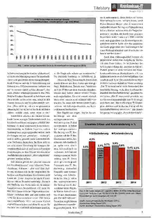 Vorschauseite 2: Ist die IT endlich bei Krankenhausdirektoren angekommen?