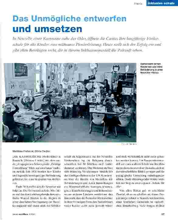 Vorschauseite 1: Das Unmögliche entwerfen und umsetzen