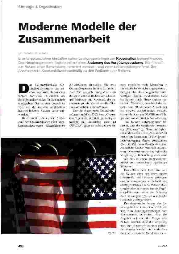 Vorschauseite 1: Moderne Modelle der Zusammenarbeit