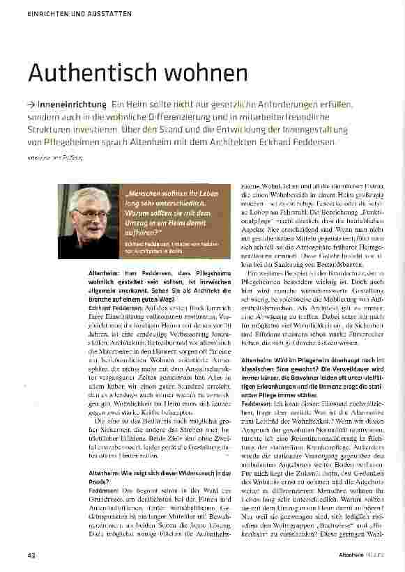 Vorschauseite 1: Authentisch wohnen