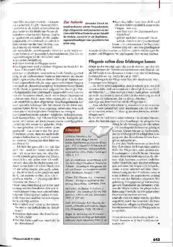 Vorschauseite 4: Erfahrungen auf einem langen Leidensweg