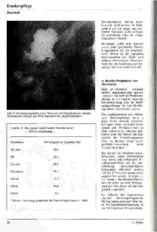 Vorschauseite 6: Epidemiologie, Pathogenese und Prophylaxe der Harnsteine