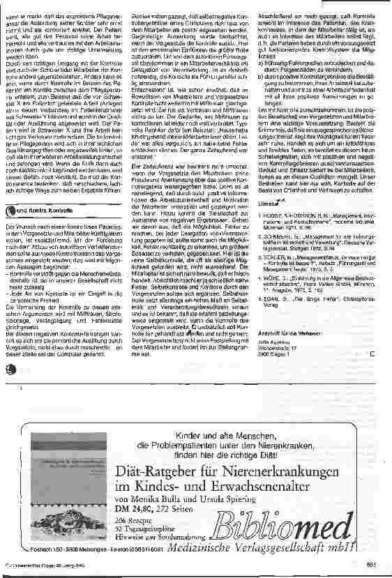 Vorschauseite 2: Kontrolle im Krankenhaus