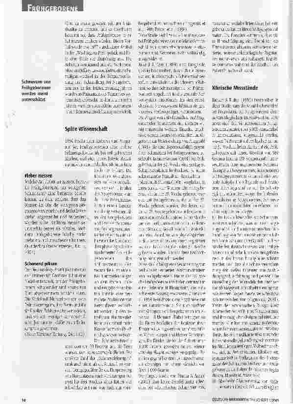 Vorschauseite 2: Kleiner Körper großer Schmerz