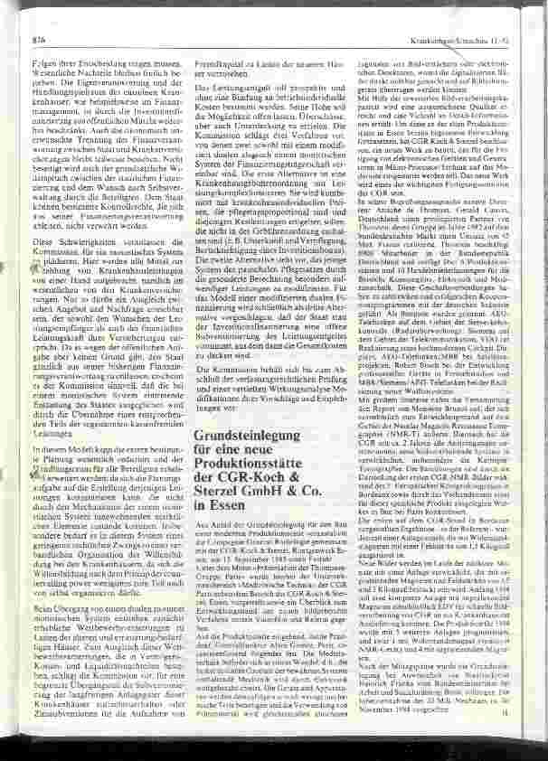 Vorschauseite 2: Zwischenbericht der Kommission Krankenhausfianzierung der Robert-Bosch-Stiftung
