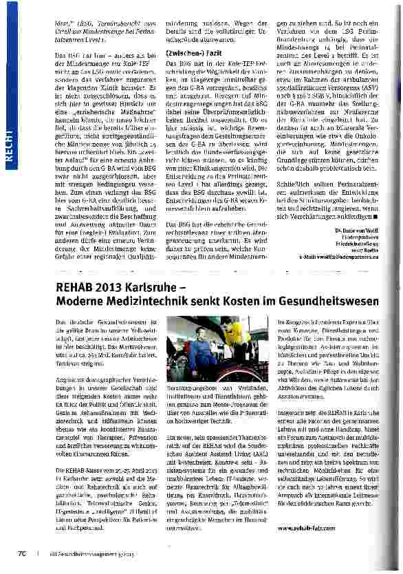 Vorschauseite 3: Wer hat Angst vor dem G-BA?