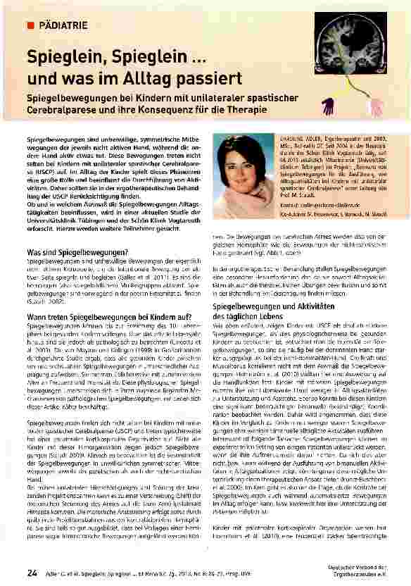 Vorschauseite 1: Spieglein, Spieglein... und was im Alltag passiert