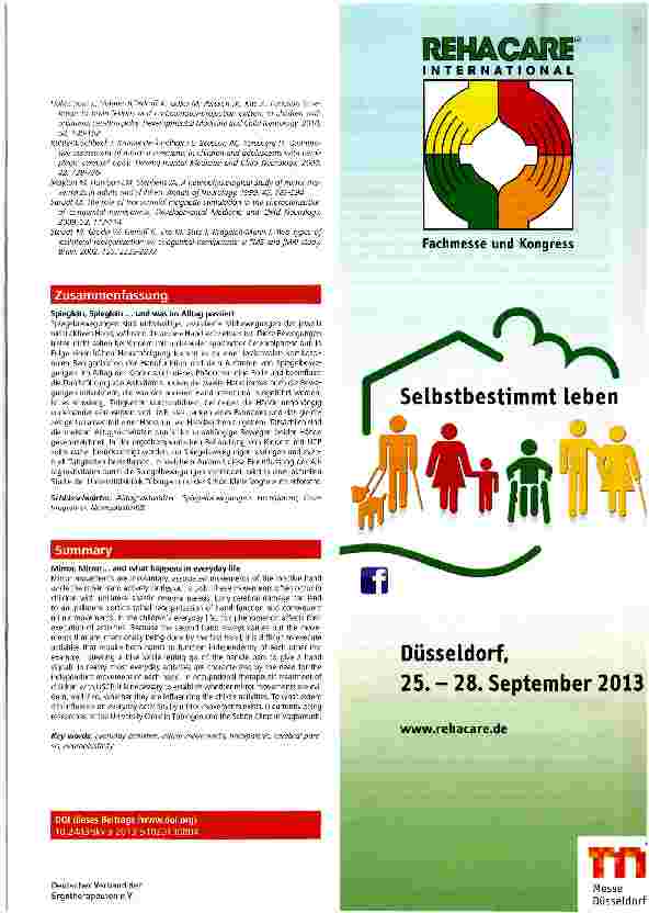 Vorschauseite 4: Spieglein, Spieglein... und was im Alltag passiert