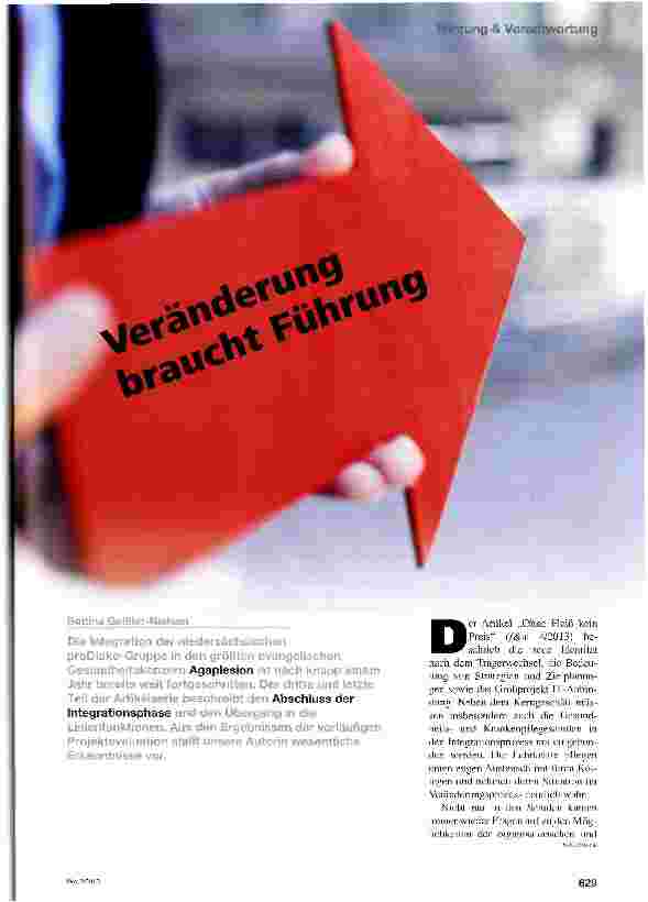 Vorschauseite 1: Veränderung braucht Führung