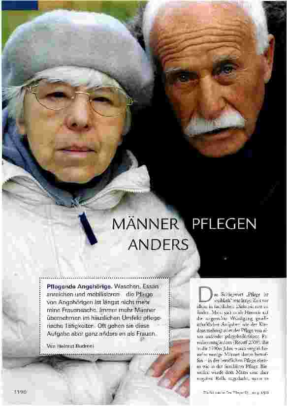 Vorschauseite 1: MÄNNER PFLEGEN ANDERS