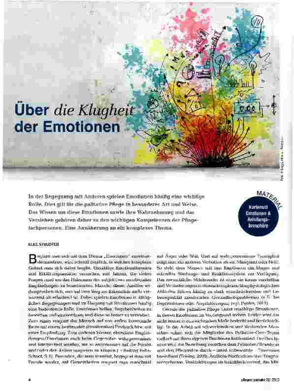 Vorschauseite 1: Über die Klugheit der Emotionen