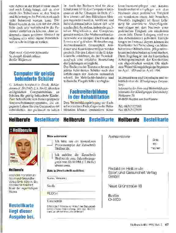 Vorschauseite 2: Zur tagesklinischen Behandlung psychiatrischer Patienten