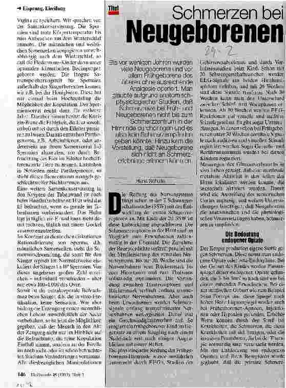 Vorschauseite 3: Variationen von Eisprung und Eireifung bei Mensch und Tier