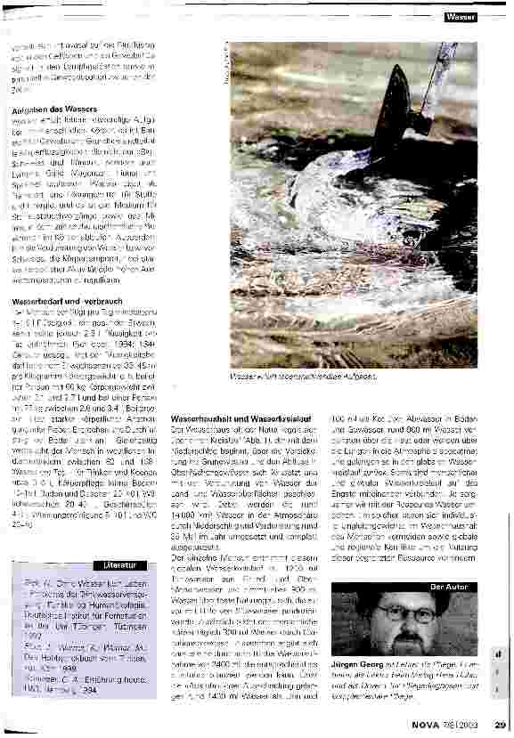 Vorschauseite 2: Wasserkreisläufe in Mensch und Natur