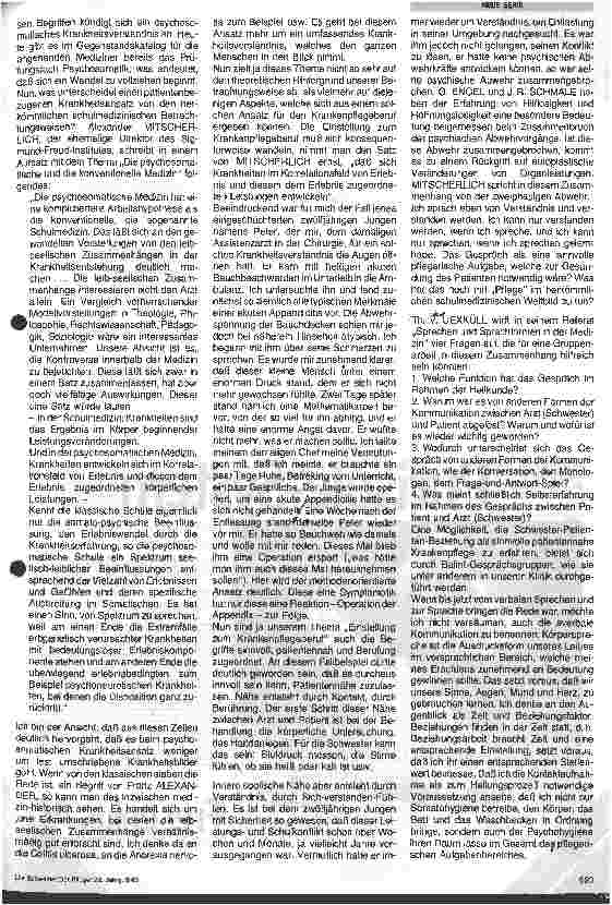 Vorschauseite 2: Psychosomatische Krankenpflege