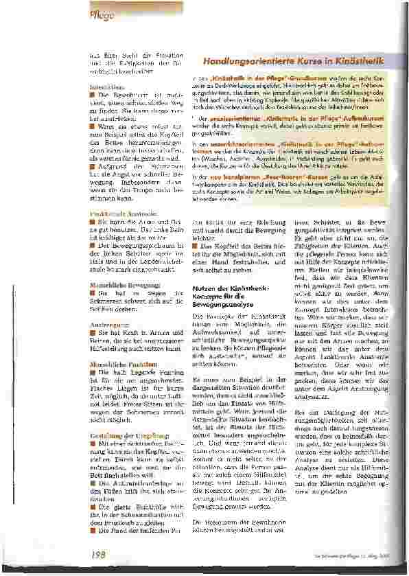 Vorschauseite 5: Bewegungen analysieren & inividuell unterstützen