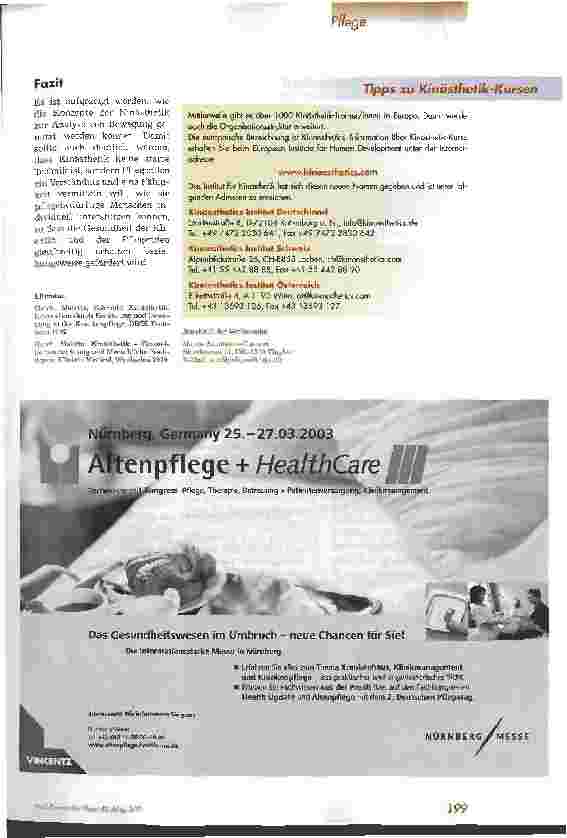 Vorschauseite 6: Bewegungen analysieren & inividuell unterstützen