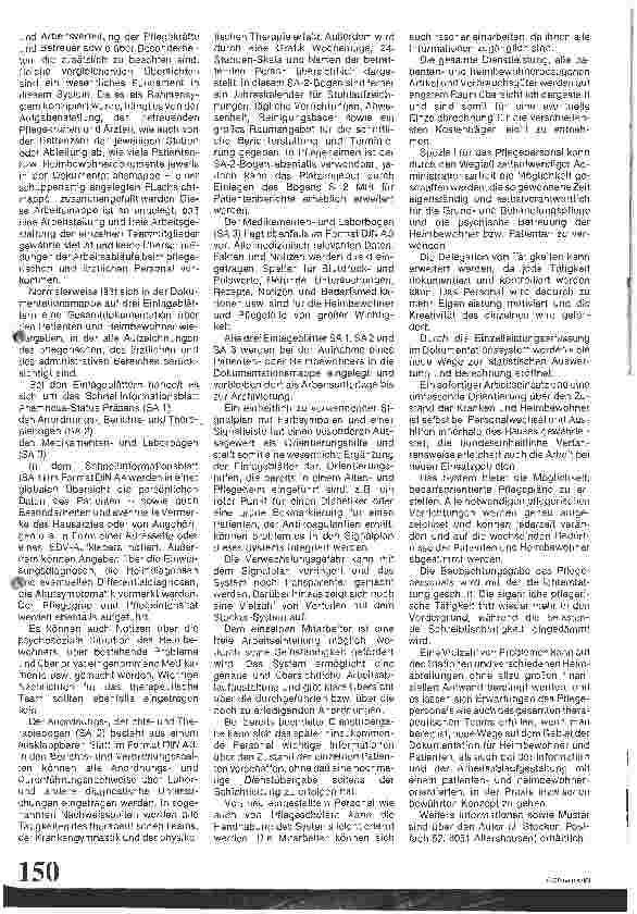 Vorschauseite 4: Dokumentation für Pflegeheime