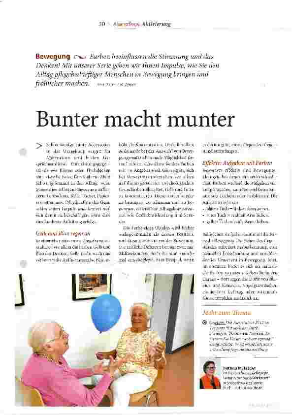 Vorschauseite 1: Bunter macht munter