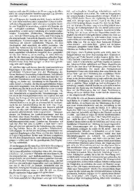 Vorschauseite 3: Eingruppierung einer Sonderschulrektorin LehrerRL/TdL i.d.f. das Land Berlin geltenden Fassung; LBesG Berlin § 1 b Abs. 1; LBesO Berlin; TVÜ-Länder § 4; ÜbergangsTV Lehrkräfte Ber…