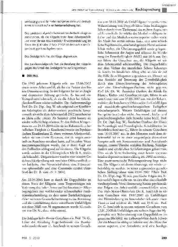 Vorschauseite 2: Zum Anspruch auf Rentenerhöhung - Verletztenrente -Arbeitsunfall SGB VII § 57, § 58; RVO § 582; SCB VI §..43 Abs. 2 Satz, § 96a; SGB II § 8; SGB III § 138 Abs. 5 Nr. 1