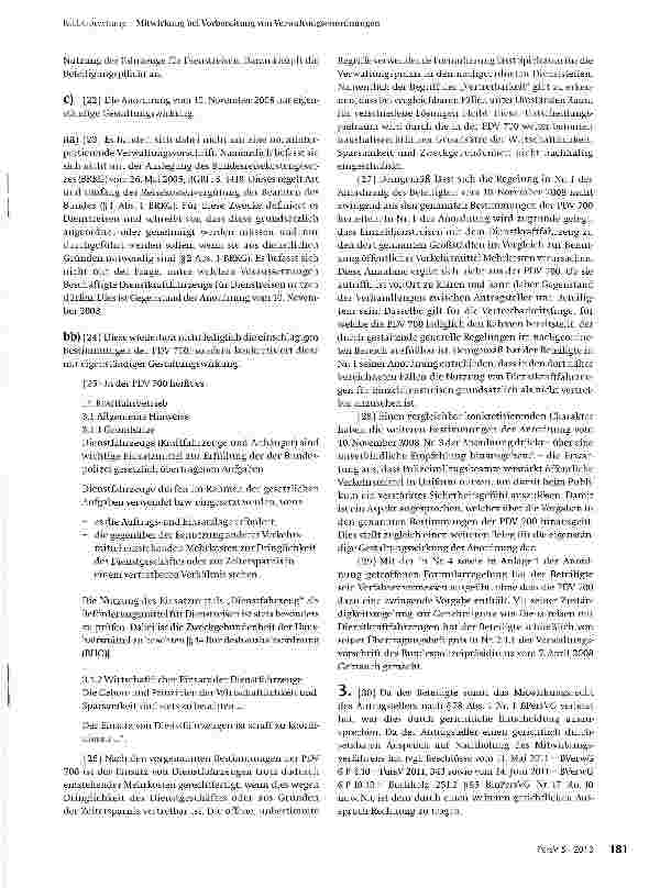 Vorschauseite 4: Mitwirkung bei Vorbereitung von Verwaltungsanordnungen
