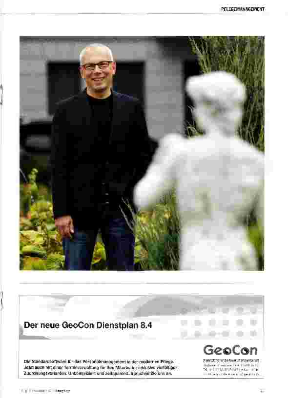 Vorschauseite 2: Lutz Karnauchow Wir müssen Bewohner therapieren, nicht verwahren