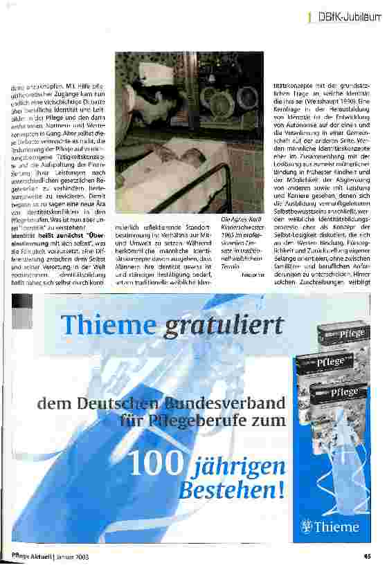 Vorschauseite 4: Der Identitätsspagat der Pflege