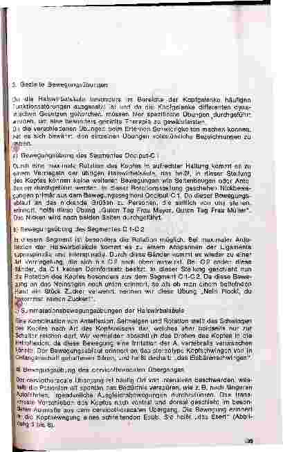 Vorschauseite 5: Ein Beitrag zur Rehabilitation von Wirbelsäulengestörten: Die Standardisierung von Wirbelsäulenübungen