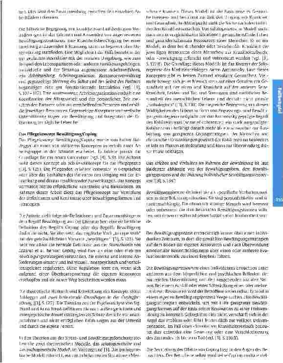 Vorschauseite 3: Eine chronische psychische Erkrankung und die Entwicklung der Pflegeund Krankheitsverlaufskurve