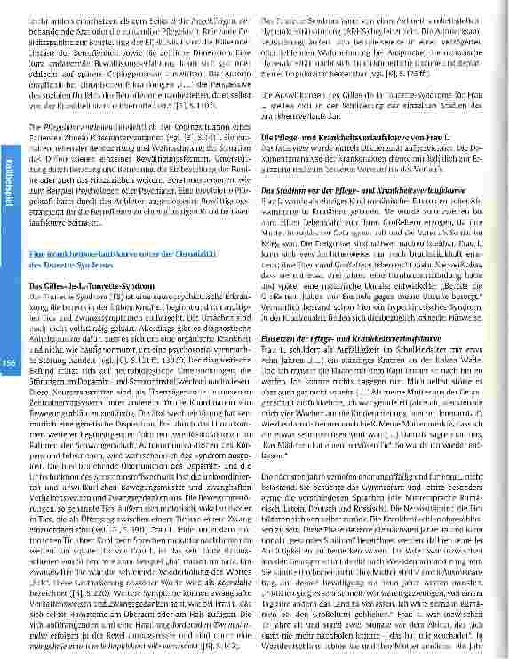 Vorschauseite 4: Eine chronische psychische Erkrankung und die Entwicklung der Pflegeund Krankheitsverlaufskurve