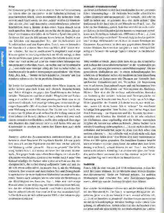 Vorschauseite 6: Eine chronische psychische Erkrankung und die Entwicklung der Pflegeund Krankheitsverlaufskurve