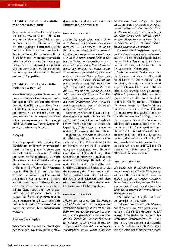 Vorschauseite 6: Körper + Sprache = Status?