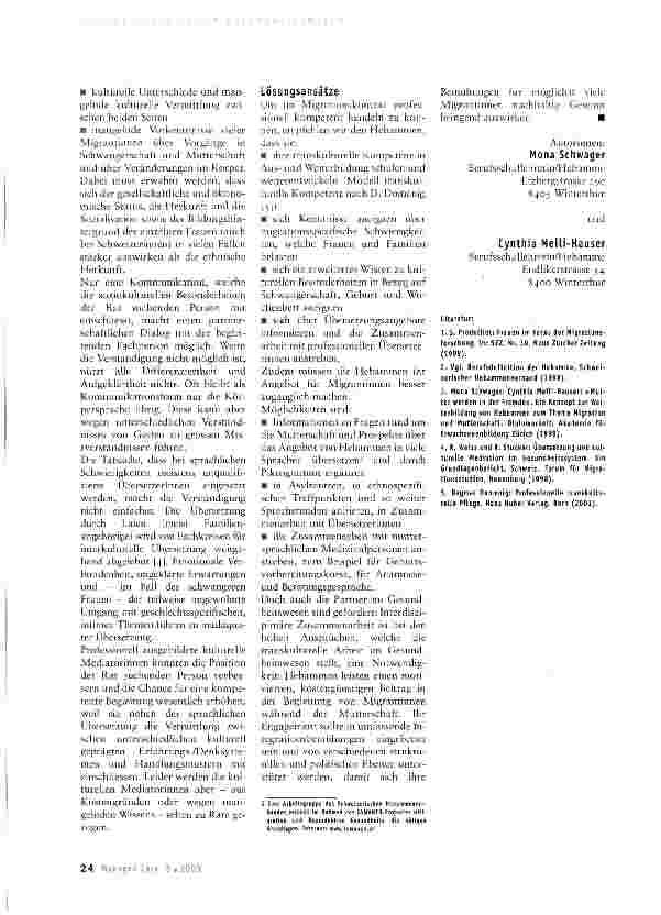 Vorschauseite 3: Mutter werden in der Fremde