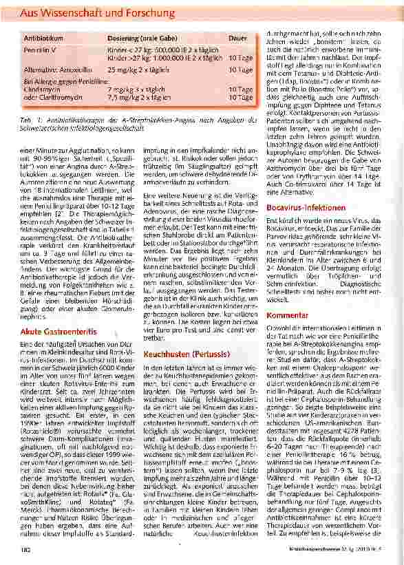 Vorschauseite 2: Infektionen in der Pädiatrie: Schnellere Diagnostik und neue Impfstoffe