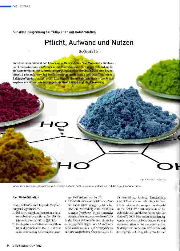 Vorschauseite 1: Pflicht, Aufwand und Nutzen