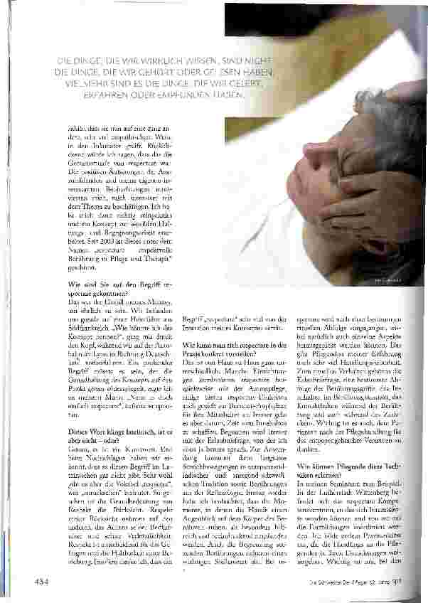 Vorschauseite 5: Bewusstes berühren schafft Geborgenheit