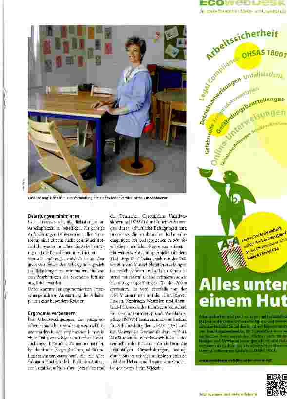 Vorschauseite 2: Die Gesundheit der Beschäftigten fördern