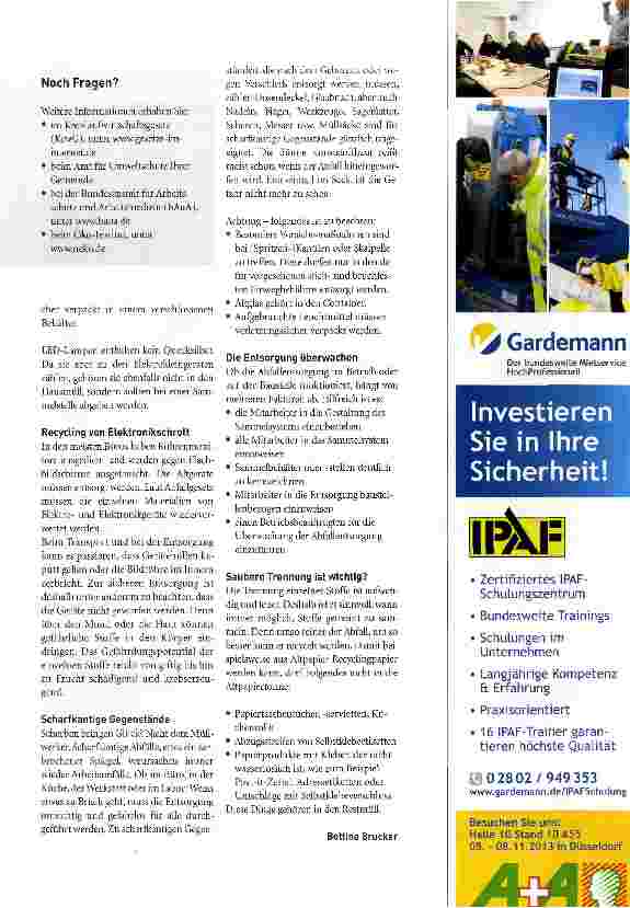 Vorschauseite 4: Wohin mit dem Müll?