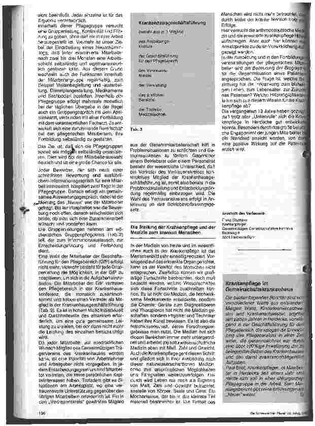 Vorschauseite 3: Was heißt: Der Patient steht im Mittelpunkt unserer Bemühungen !?