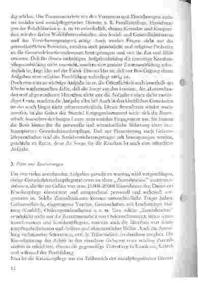 Vorschauseite 3: Neuordnung der Gemeindekrankenpflege