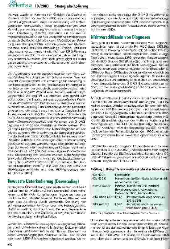 Vorschauseite 3: Strategische Kodierung - Schlüssel zum DRG-Erfolg?